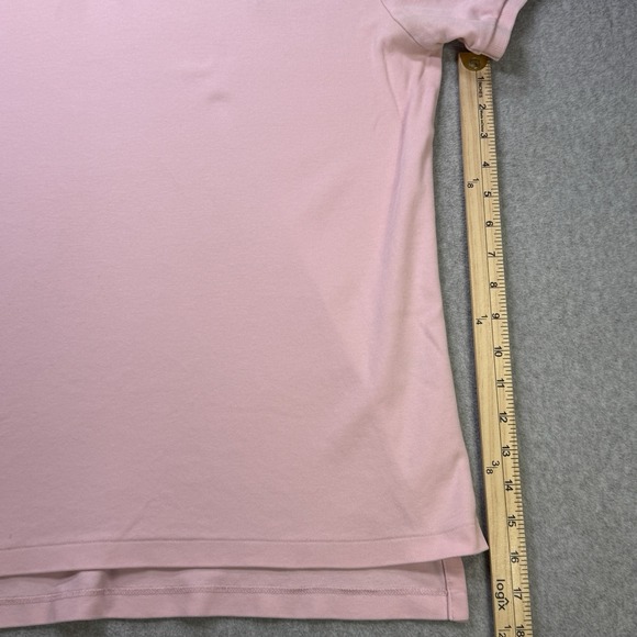 Polo Ralph Lauren Men's Polo Shirt M Pink Custom Fit Short Sleeve Cotton Classic - Picture 5 of 7